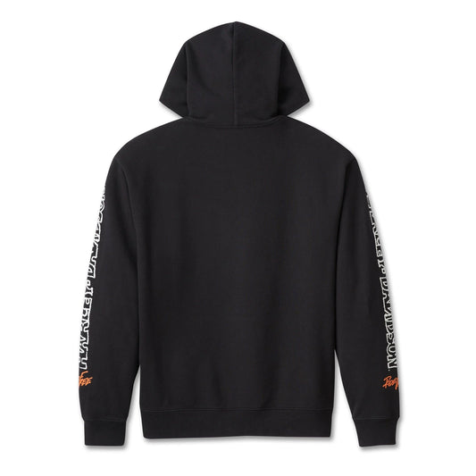 Harley-Davidson® Willie G Winged Wheel Pullover Hoodie - True Black