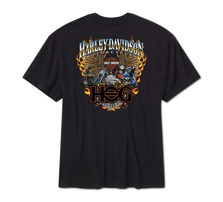 Harley-Davidson® Men's Full Throttle Freedom H.O.G.Short Sleeve Tee
