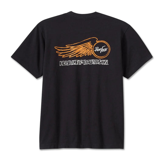 Harley-Davidson® Willie G Winged Wheel Tee - True Black