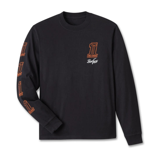 Harley-Davidson® Long-sleeved #1 Skull Sketch black
