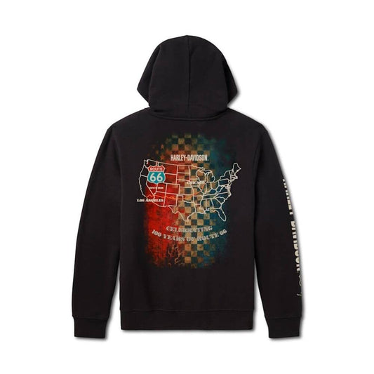 Harley-Davidson® Route 66 Anniversary Full Zip Fleece Hoodie