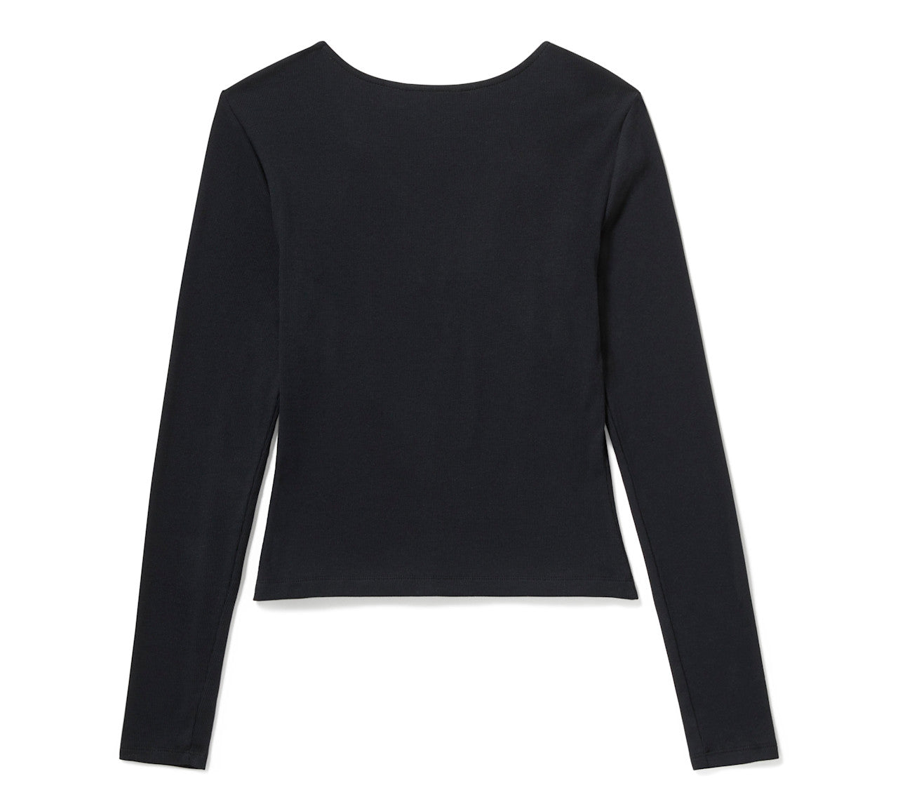 Harley-Davidson® Women's Lace Up Long Sleeve Top - Harley Black