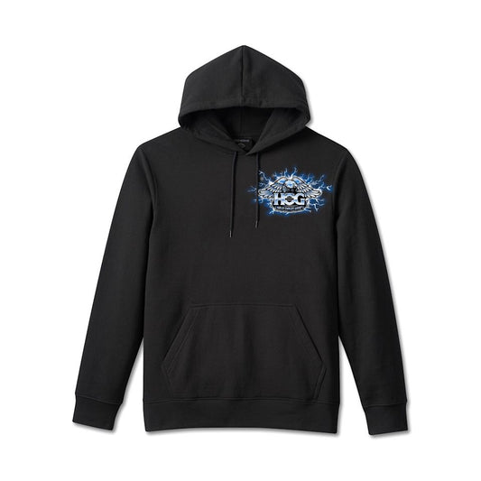 Harley-Davidson® Electric Eagle H.O.G. ® Pullover Fleece Hoodie