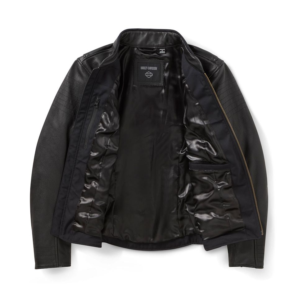 Harley-Davidson® Women's Winged Bling Leather Riding Jacket