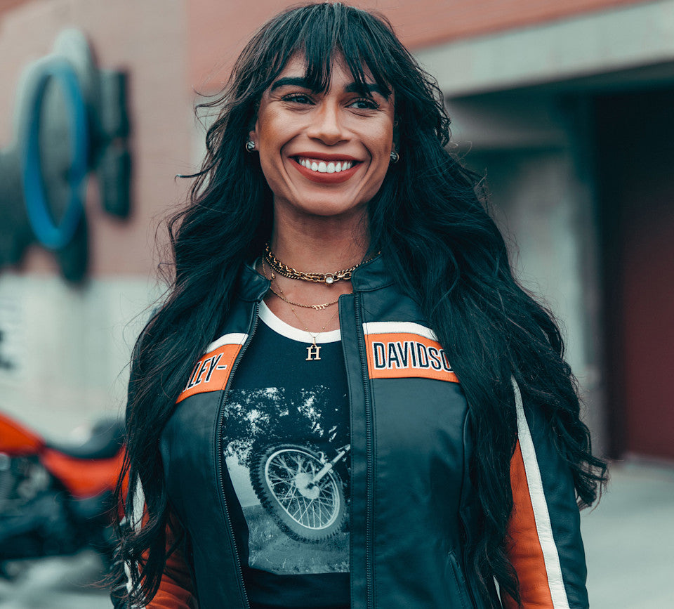 Harley-Davidson® Women's Trenton Leather Riding Jacket