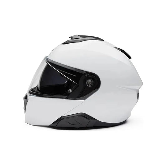 Harley-Davidson® Capstone Sun Shield III H35 Modular Helmet-Gloss White