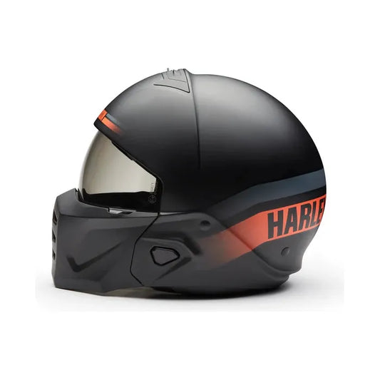 Harley-Davidson® Ultra X16 2-in-1 Helmet Black & Orange