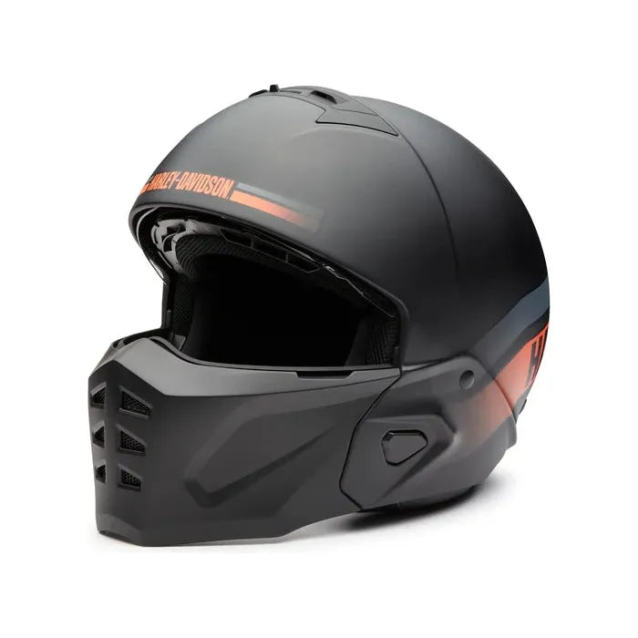 Harley-Davidson® Ultra X16 2-in-1 Helmet Black & Orange