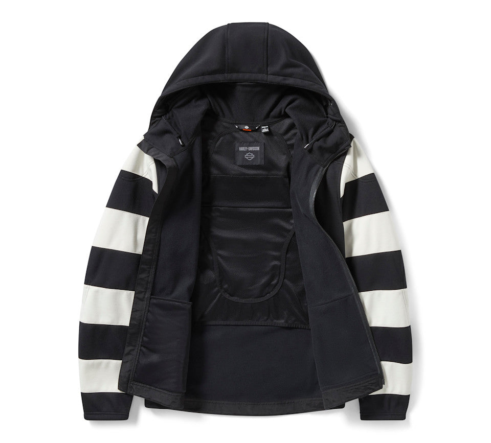 Harley-Davidson® Men's H-D Breakout Deflector 2.0 Hooded Riding Fleece