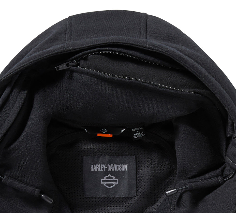Harley-Davidson® Men's H-D Breakout Deflector 2.0 Hooded Riding Fleece
