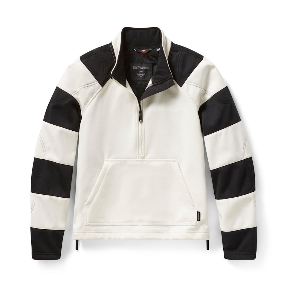 Harley-Davidson® Women's Breakout Deflector Half Zip Riding Fleece