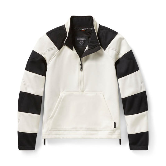 Harley-Davidson® Women's Breakout Deflector Half Zip Riding Fleece