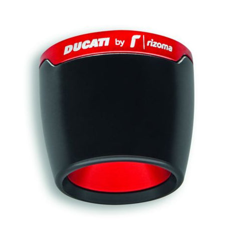 Ducati Rizoma Billet Aluminium Handlebar Balancing Weights - Red