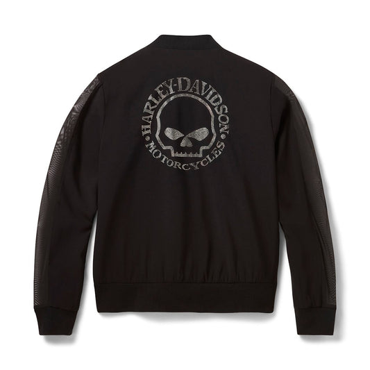 Harley-Davidson® Women's Willie G Skull Bling Bomber