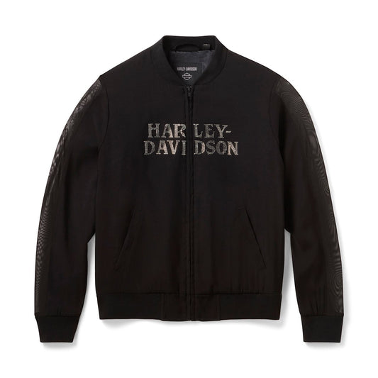 Harley-Davidson® Women's Willie G Skull Bling Bomber