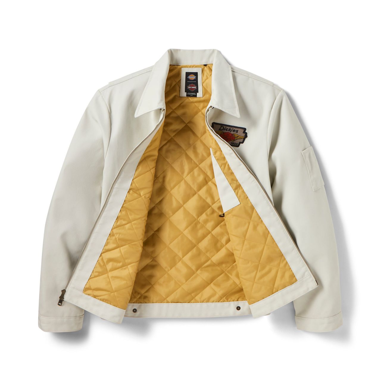 Dickies X H-D® Quilted Lined Eisenhower Jacket - Bone