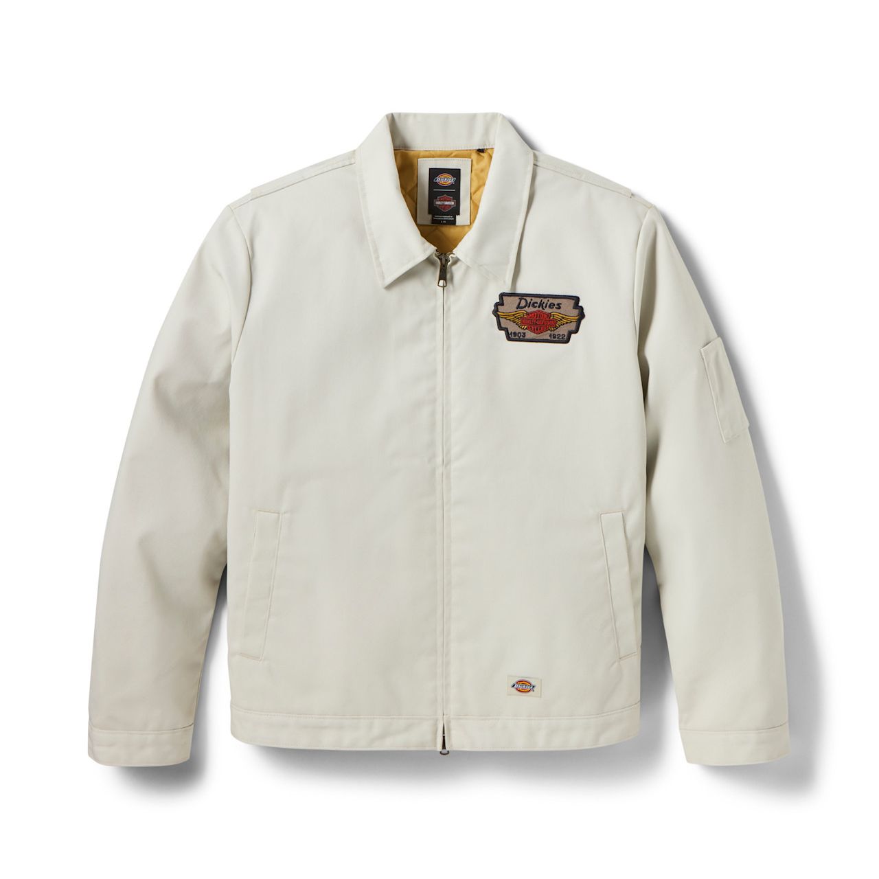 Dickies X H-D® Quilted Lined Eisenhower Jacket - Bone