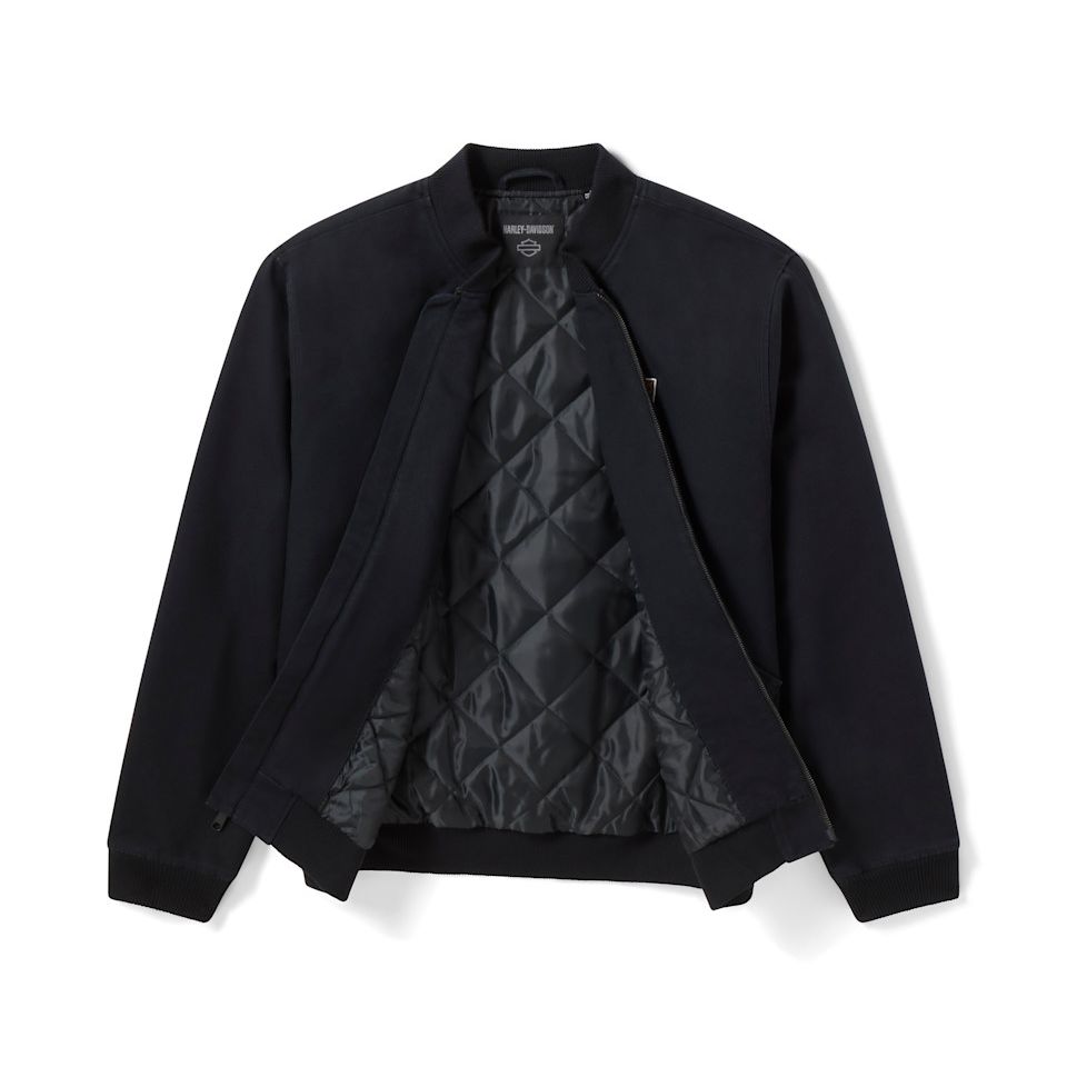 Harley-Davidson® Men's Willie G Dark Custom Bomber Jacket