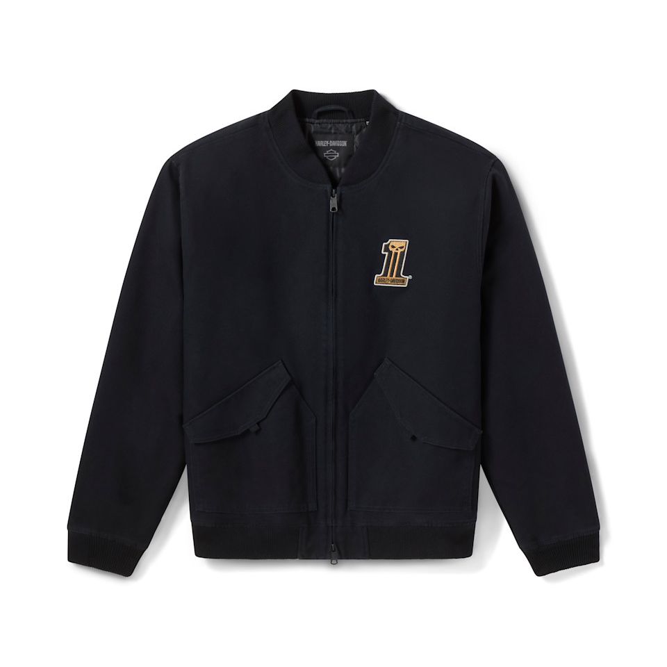 Harley-Davidson® Men's Willie G Dark Custom Bomber Jacket