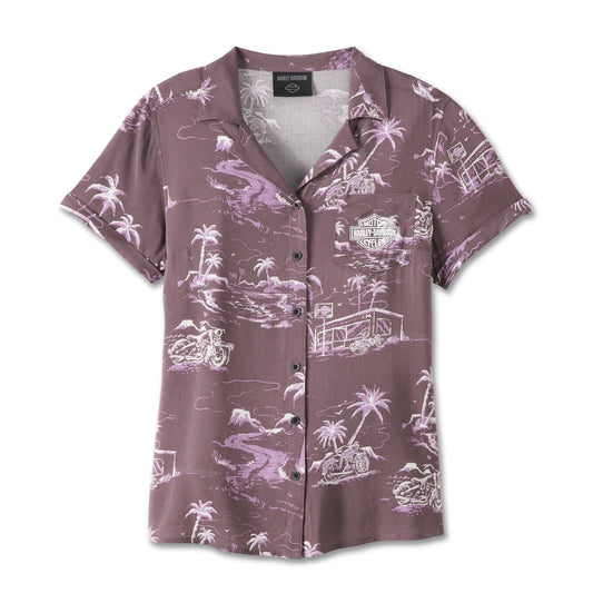 Harley-Davidson® Women's Aloha Shirt