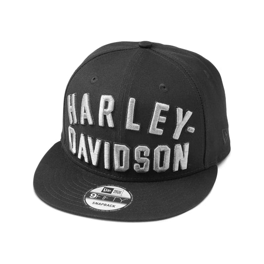 Harley-Davidson® Men's Staple Snapback 9FIFTY - Black & Grey