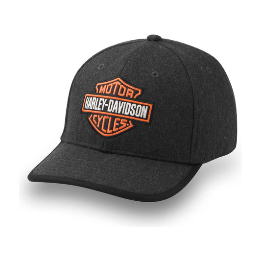 Harley-Davidson® Bar & Shield Wool Strapback Cap