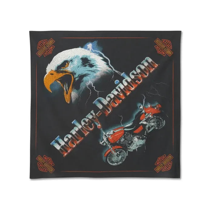 Harley-Davidson® Eagle Rider Bandana - Harley Black