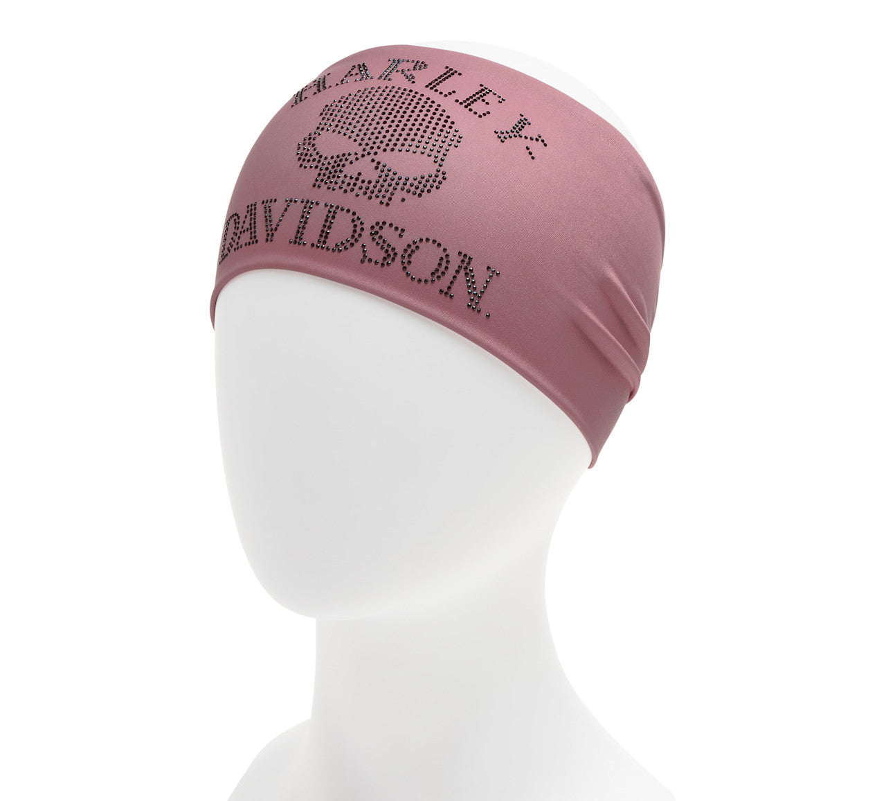 Harley-Davidson® Women's Willie G Bling Skull Headband - Nostalgia Rose