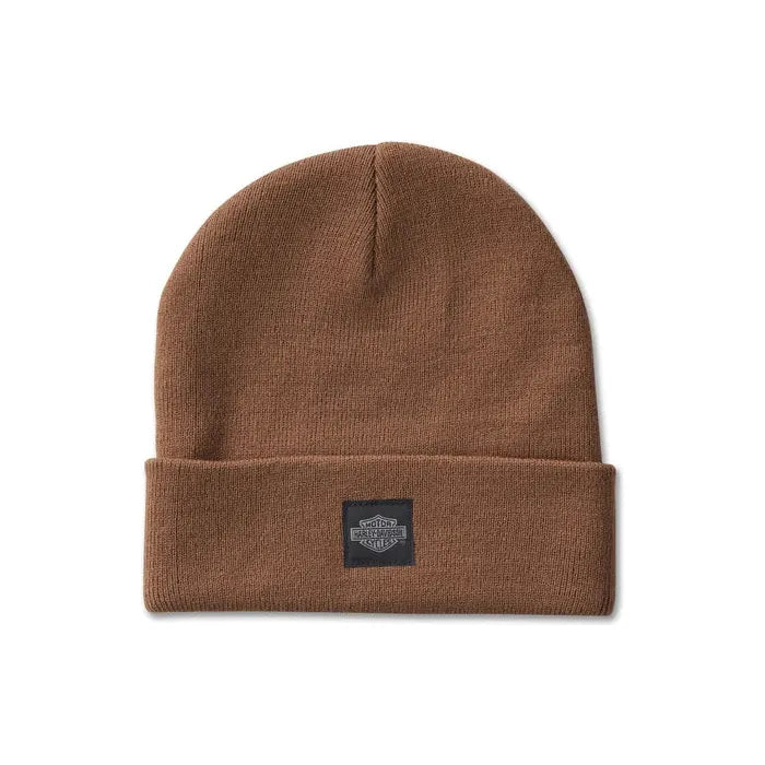 Harley-Davidson® Men's "Forever Harley" Beanie - Brown