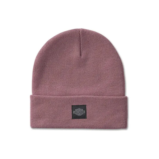 Harley-Davidson® Men's "Forever Harley" Beanie - Mauve