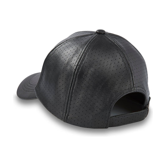 Harley-Davidson® Factory Perforated Leather Baseball Cap