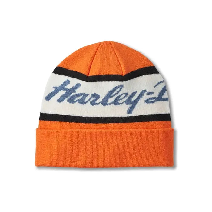 Harley-Davidson® Script Beanie - Orange