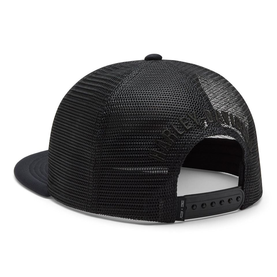 Harley-Davidson® Men's Stars & Stripes Eagle Trucker Cap