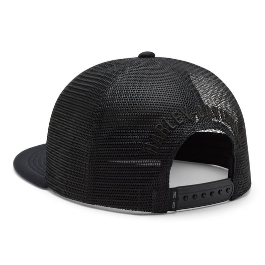 Harley-Davidson® Men's Stars & Stripes Eagle Trucker Cap