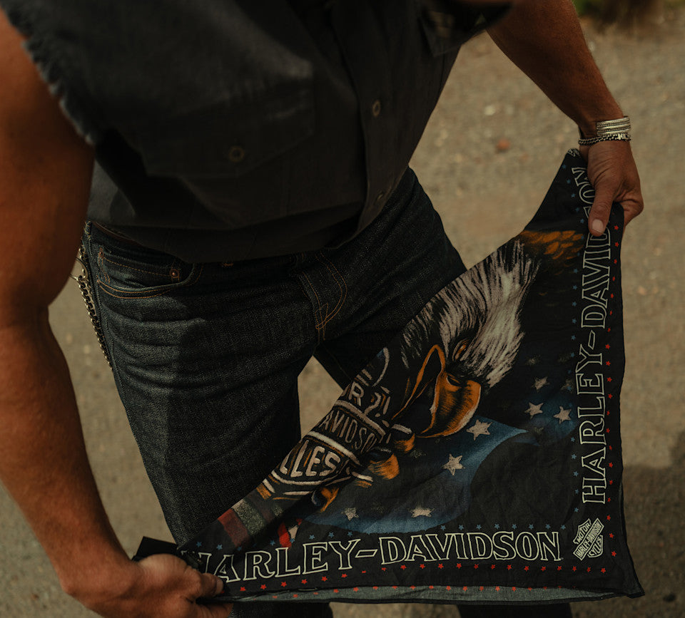 Harley-Davidson® Stars & Stripes Eagle Bandana