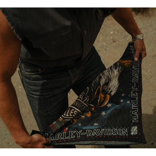 Harley-Davidson® Stars & Stripes Eagle Bandana