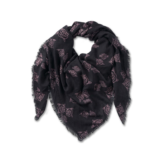 Harley-Davidson® Women's Rosebud Shawl