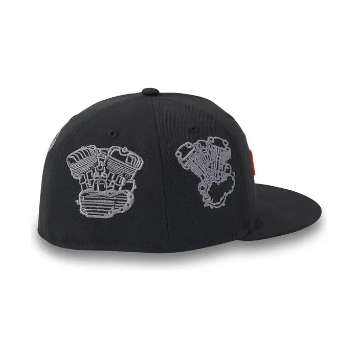 Harley-Davidson® V-Twin Engine 59FIFTY Cap - Harley Black