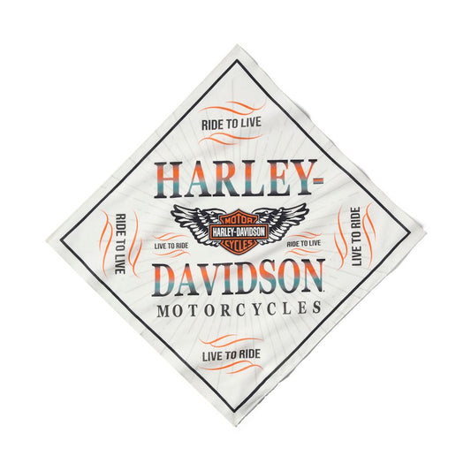 Harley-Davidson® Women's Ombre Harley-Davidson Bandana - Cloud Dancer