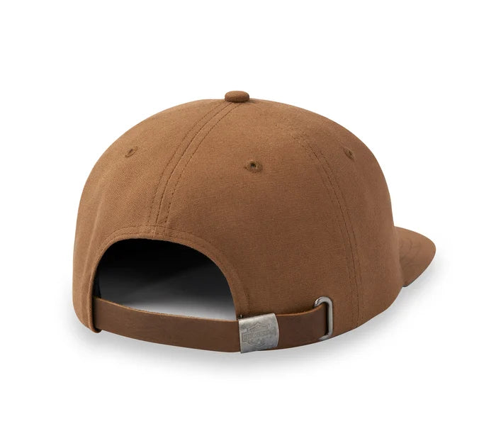 Harley-Davidson® Cowboy 5-Panel Strapback Cap - Toffee