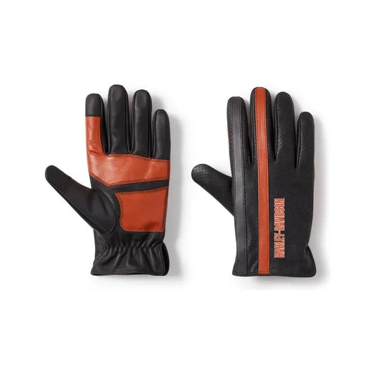 Harley-Davidson® Legacy Perforated Leather Gloves