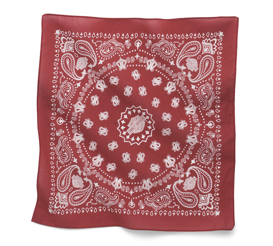 Harley-Davidson® American Heritage Oversized Bandana - Red