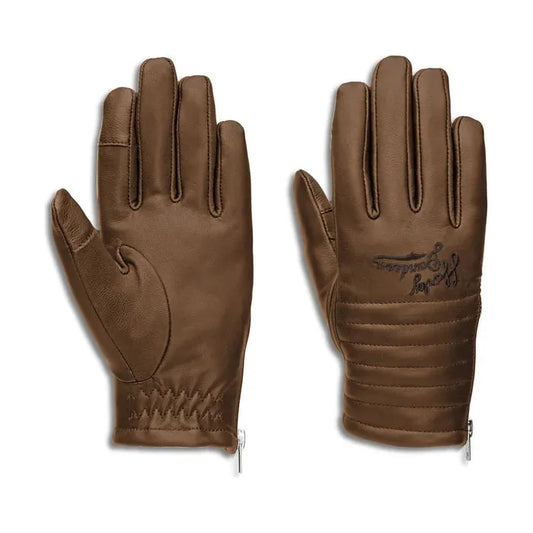 Harley-Davidson® Women's Journey Leather Glove - Brown