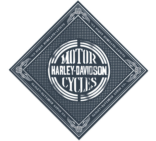 Harley-Davidson® H-D American Classic Bandana - Dark Navy