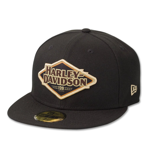 Harley-Davidson® 120th Anniversary 59FIFTY Baseball Cap - Black Beauty