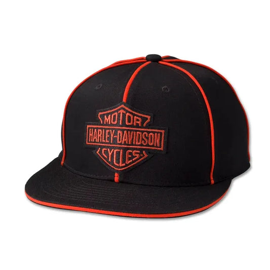 Harley-Davidson® Bar & Shield Fitted Hat - Black