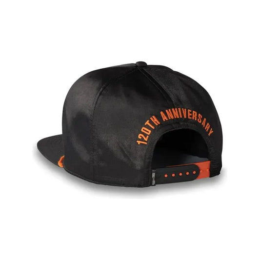 Harley-Davidson® 120th Anniversary Black Racing Cap