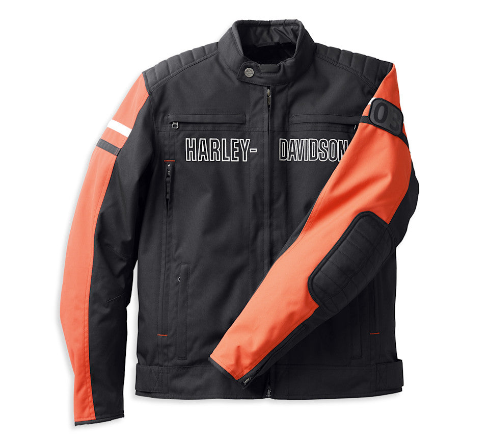 Harley-Davidson® Men's Hazard Waterproof Textile Jacket - Tall