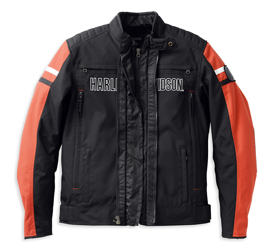 Harley-Davidson® Men's Hazard Waterproof Textile Jacket - Tall