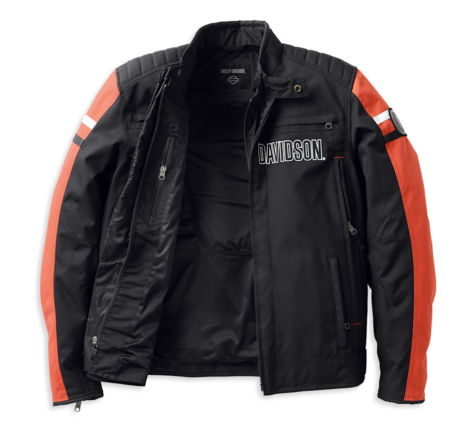 Harley-Davidson® Men's Hazard Waterproof Textile Jacket - Tall